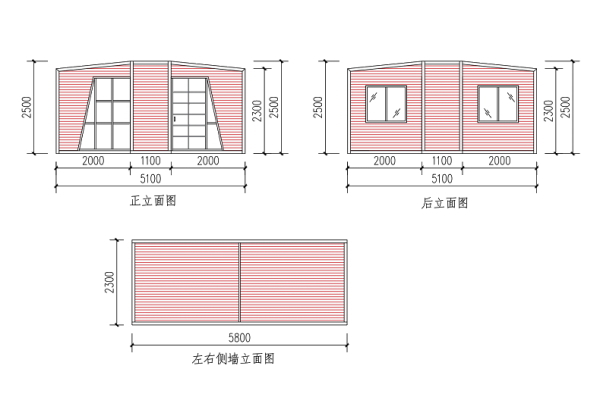 折りたたみハウス◆C型 30㎡